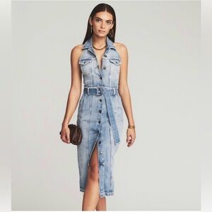 NWT Retrofete Logan Dress in Crescent - XS